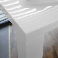 180x90 Esstischgruppe In Weiß - Secrema (fünfteilig) -Frastiva Shop 180x90 esstischgruppe in weiss mit armlehnstuehlen in rosa gold secrema 04