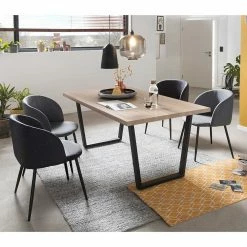 4 Personen Tischgruppe Mit Armlehnern - Pelicano (fünfteilig)