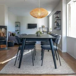 Design Essgruppe Mit Ausziehtisch - Vigadru (siebenteilig)