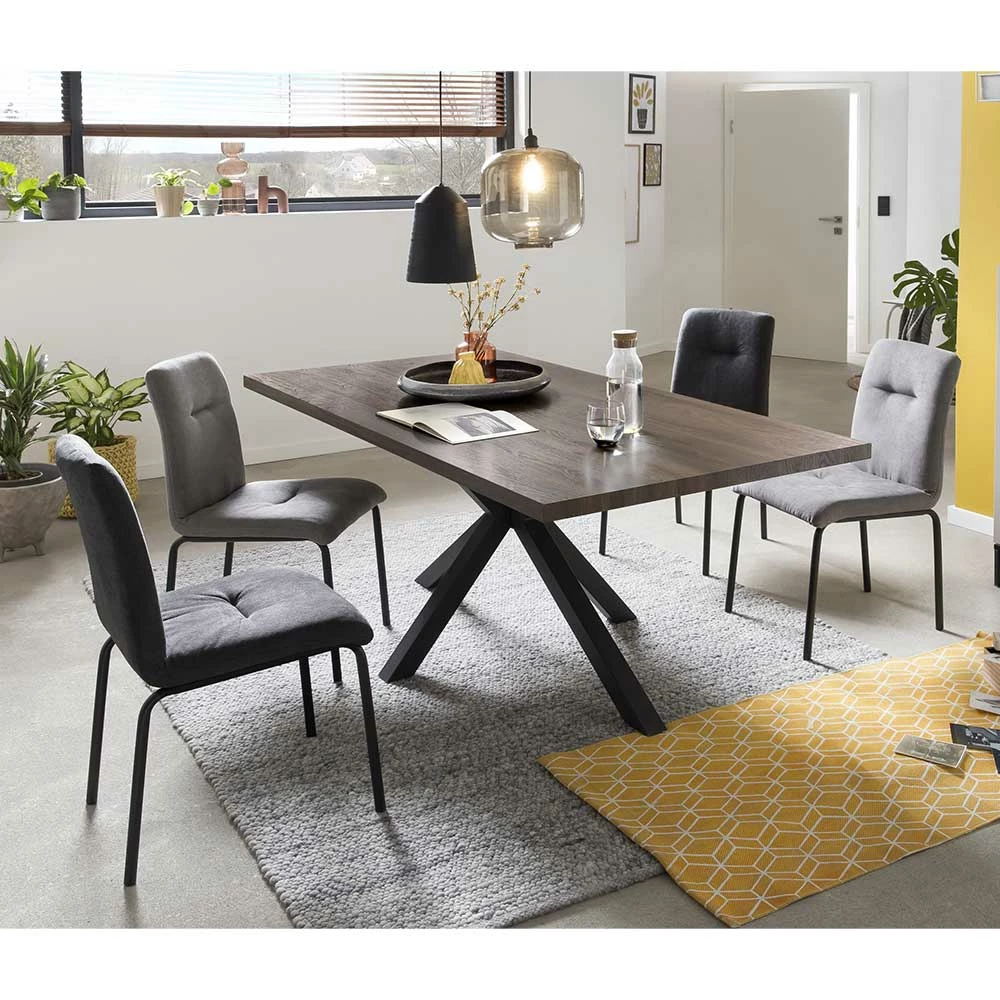Design Esstischgruppe Als Set - Solida (fünfteilig) 1 Design Esstischgruppe Als Set - Solida (fünfteilig)