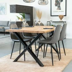 Design Sitzgruppe Für 4 Personen - Liva (fünfteilig)