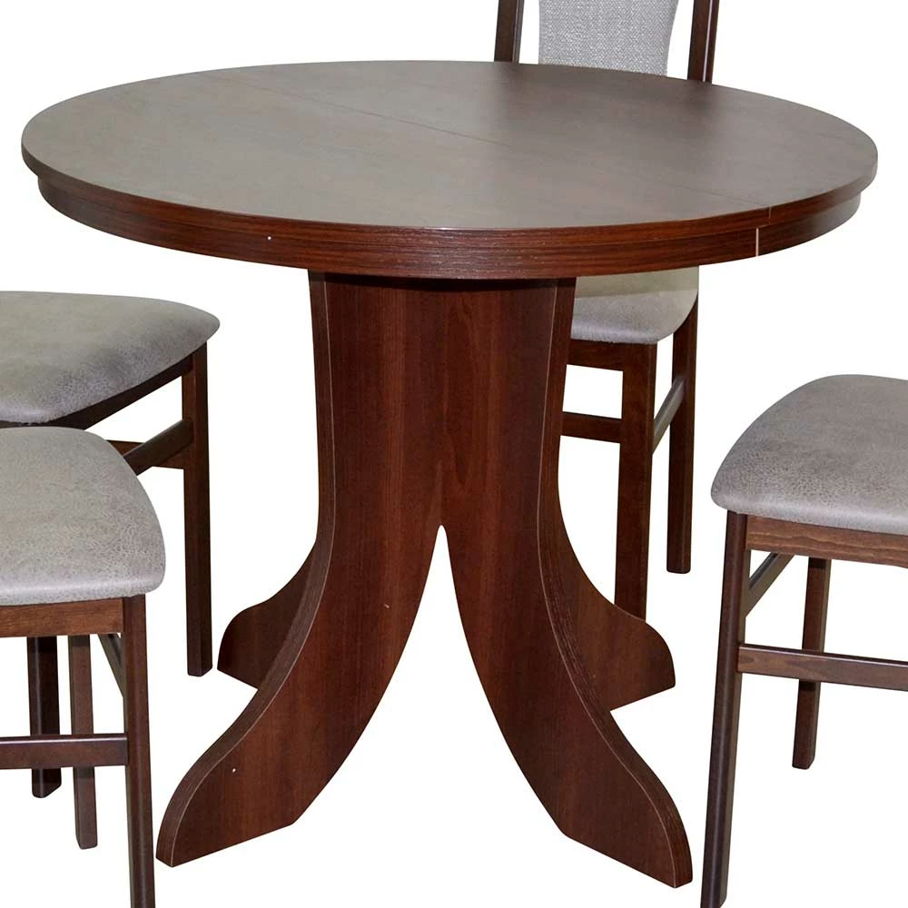 Essecke Essgruppe Mit Rundem Tisch - Alliya (fünfteilig) – Bild 3