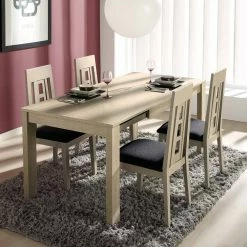 Essgruppe Rateina Mit Ausziehtisch (fünfteilig)