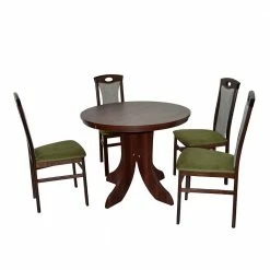 Essplatz Tischgruppe In Rund - Mate (fünfteilig)