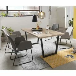 Esstisch Gruppe Im Skand Chic - Spiralo (fünfteilig)