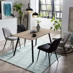 Esstisch Kombination Für Vier Personen - Levink (fünfteilig)