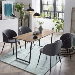 Esstisch Set Für Vier Personen - Louice (fünfteilig)