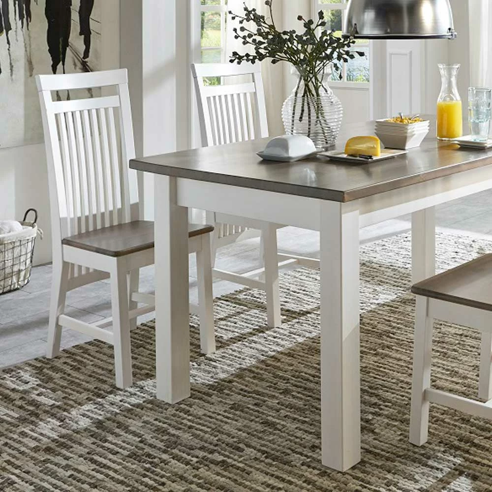 Esstischgruppe Ovidos Im Landhausstil (fünfteilig) – Bild 5