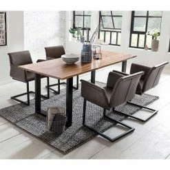 Esszimmer Essgruppe Für Vier Personen - Fiolpedo (fünfteilig)