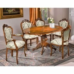 Esszimmer Sitzgruppe Im Barock Stil - Ursanna (sechsteilig)