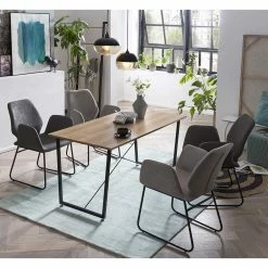 Esszimmer Sitzgruppe Mit Armlehnstühlen - Ninjos (fünfteilig)