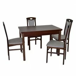 Esszimmer Tisch Mit Stühlen Set - Renato (fünfteilig)