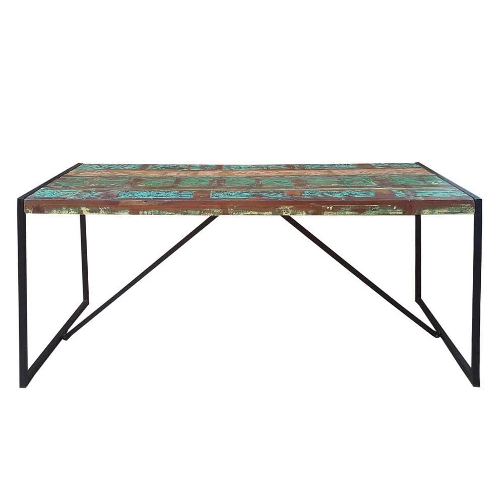 Esszimmer Tischgruppe Im Shabby Chic Ensley Für 4 Personen (fünfteilig) – Bild 6