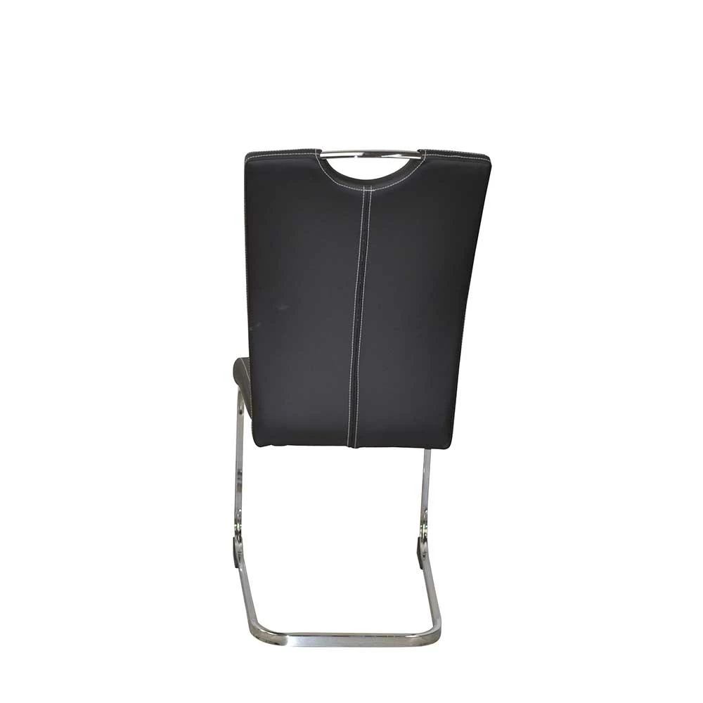 Glastisch & Freischwinger Stühle - Zaparony (fünfteilig) – Bild 6