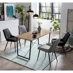 Komplette Esstisch Gruppe Für 4 Personen - Vernazza (fünfteilig)