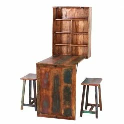 Küchenbar Ausklappbar Im Shabby Chic - Jamaica (dreiteilig)