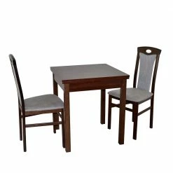 Küchentisch & Zwei Stühle Als Set - Infernya (dreiteilig)