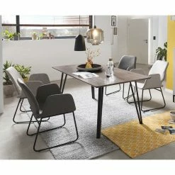 Moderne Esszimmer-Gruppe Für Vier Personen - Vendelyn (fünfteilig)