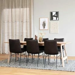 Polsterstühle & Tisch Set - Maratas (siebenteilig)