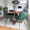 Runder Designtisch & 4 Stühle - Annescu (fünfteilig)