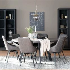 Runder Esstisch Mit Stühlen - Namac (siebenteilig)