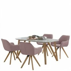 Scandi Essgruppe Mit 4 Tischsesseln - Restania (fünfteilig)