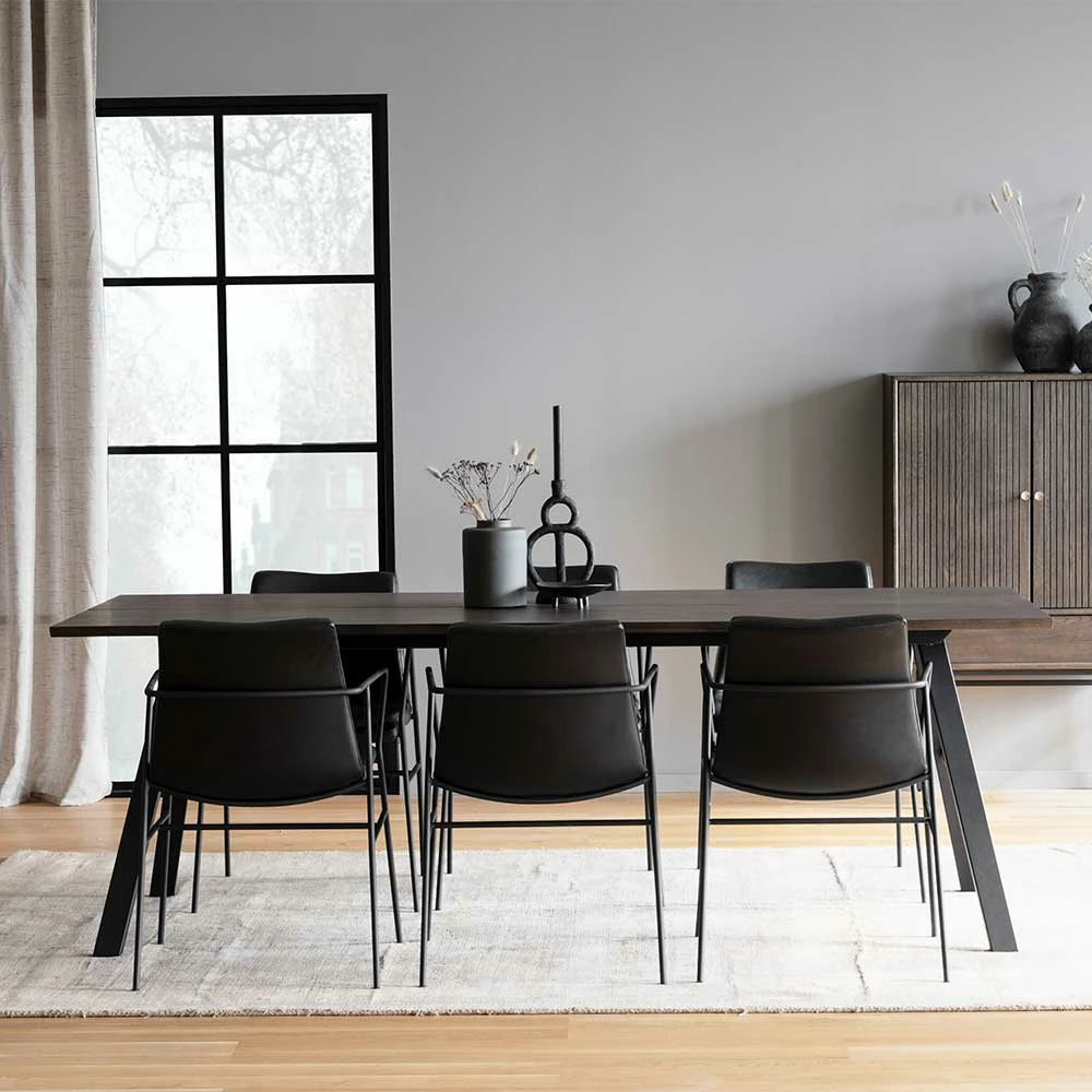 Tisch Gruppe Für Sechs Personen - Chanel (siebenteilig)