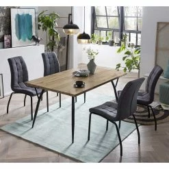 Tisch Kombination Fürs Esszimmer - Louisonna (fünfteilig)