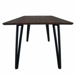 Tisch Mit Hairpin Legs & Stühle - Loppia (fünfteilig) 9 Tisch Mit Hairpin Legs & Stühle - Loppia (fünfteilig) -Frastiva Shop tisch mit hairpin legs stuehle aus microfaser mit rauten stepp loppia 04