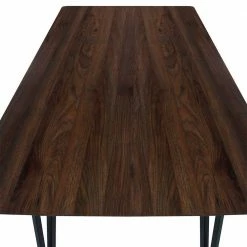 Tisch Mit Hairpin Legs & Stühle - Loppia (fünfteilig) 10 Tisch Mit Hairpin Legs & Stühle - Loppia (fünfteilig) -Frastiva Shop tisch mit hairpin legs stuehle aus microfaser mit rauten stepp loppia 05