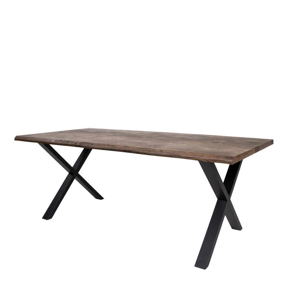 Tisch Mit X-Füßen & Stühle - Morescan (fünfteilig) 3 Tisch Mit X-Füßen & Stühle - Morescan (fünfteilig) – Bild 3