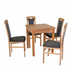 Tischgruppe In Buche Natur - Syrata (fünfteilig)